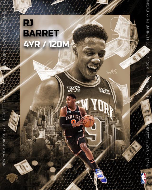 开云APP-【观察】4年1.2亿续约巴雷特 纽约不换米切尔了？